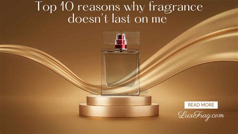 perfume doesn't last on me.